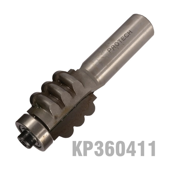 Pro-Tech Triple Flute Router Bit 7/8' x 1' Two Flutes 1/2' Shank - image 01
