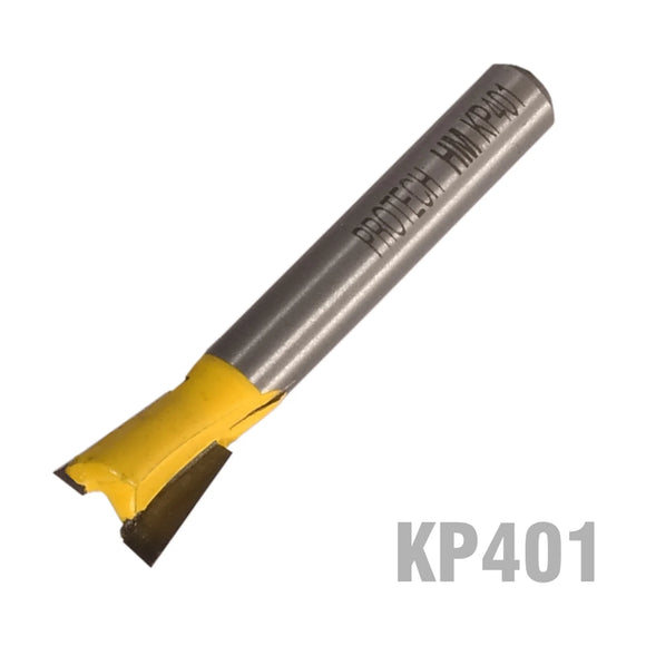 Pro-Tech Dovetail Router Bit 3/8' x 3/8'X 1/4" Shank - image 01
