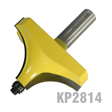 Pro-Tech Beading Router Bit 2 3/4' X1 3/8' Radius 1 1/8' 1/2' Shank - image 01