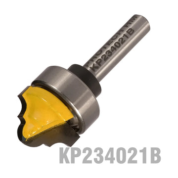 Pro-Tech Classical Router Bit 3/4' x 1/2' With Top Bearing 1/4' Shank - image 01
