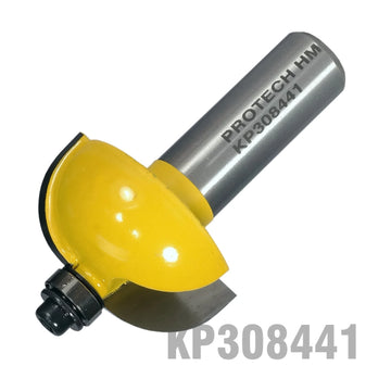 Pro-Tech Cove Router Bit 1 3/8' x 1/2' Radius 1/2' 1/2' Shank - image 01