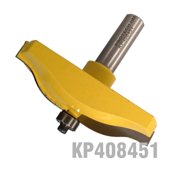 Pro-Tech Ogee Panel Raiser 3 1/2' x 3/4' 1/2' Shank – Router Bit - image 01