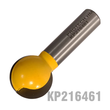 Pro-Tech Ball End Plunge Router Bit 1' x 2' 1/2" Shank - image 01