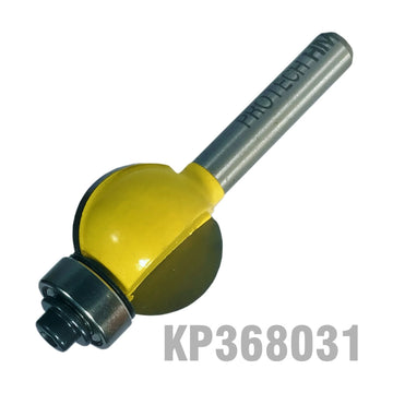 Pro-Tech Internal Bull Nose 20mm x 5/8' Half Radius Radius 13/16' 1/4' Shank - image 01