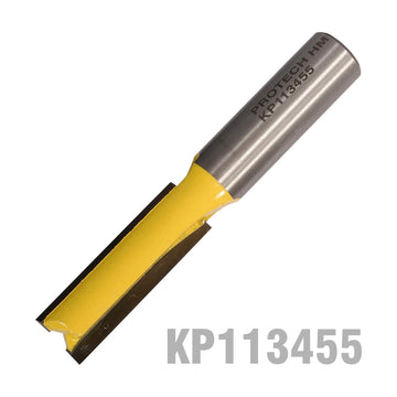 Pro-Tech Straight Router Bit 1/2' x 38mm Cut 2 Flute 1/2" Shank - image 01