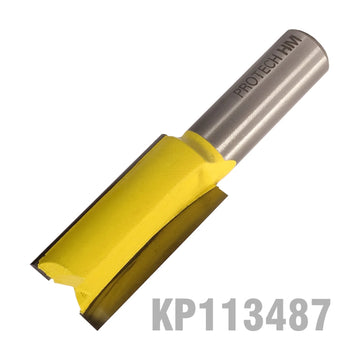 Pro-Tech Straight Router Bit 3/4' x 38mm Cut 2 Flute 1/2" Shank - image 01