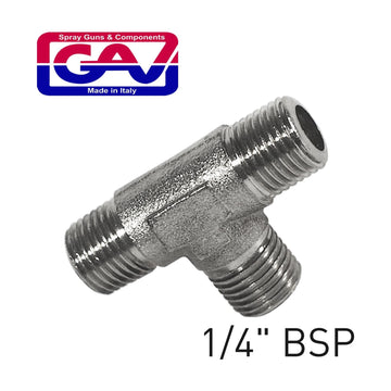 GAV T Connector 1/4'MMM - image 01