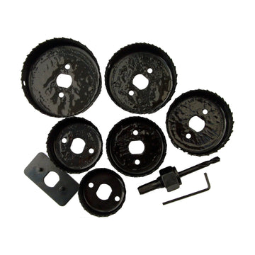 Tork Craft Downlighter Holesaw Set 6pce 51 60 64 72 75 86 - image 01