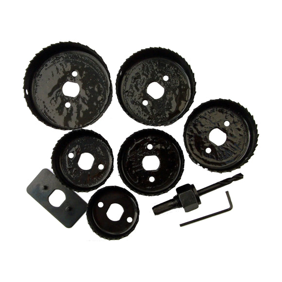 Tork Craft Downlighter Holesaw Set 6pce 51 60 64 72 75 86 - image 01