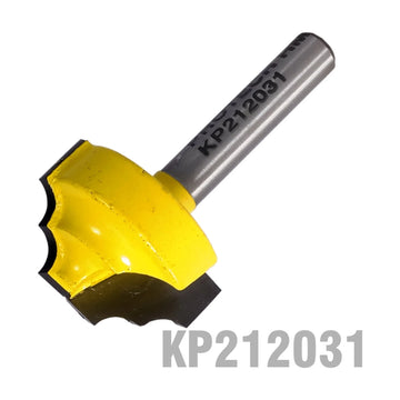 Pro-Tech Classical Pattern Plunge Cutting Flat Bottom 1' X5/8' 1/4' Shank - image 01