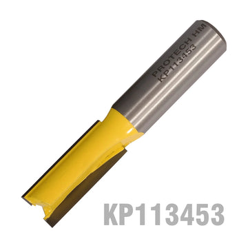Pro-Tech Straight Router Bit 1/2' x 32mm Cut 2 Flute 1/2" Shank - image 01