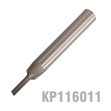 Pro-Tech Straight Router Bit 3/32' (2.4mm) x 1/2' Cut Solid Carbide 2 Flute 1/4" Shank - image 01