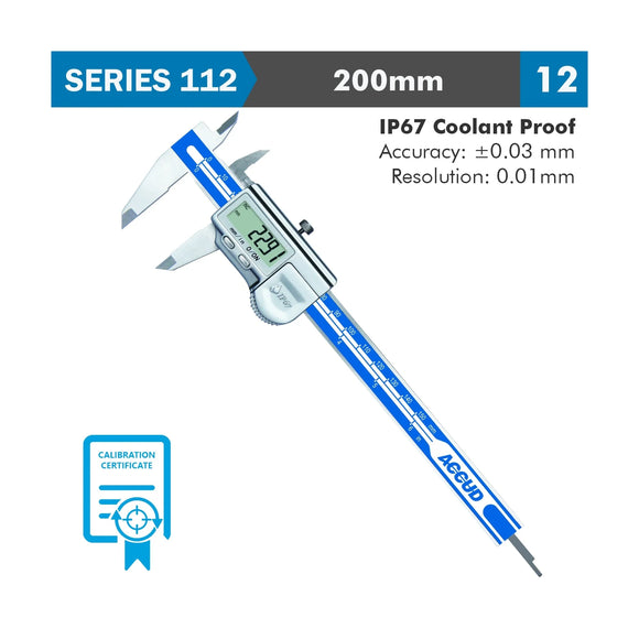 Accud Coolant Proof Digital Caliper With Calib - image 01