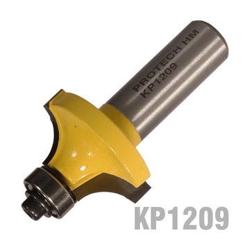 Pro-Tech Corner Rounding 1 1/4' x 5/8' (3/8' Radius) 1/2' Shank – Router Bit - image 01