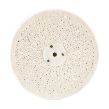 Tork Craft White Buff/ Mop 200mm X 3 Section X 30 Mm Thick 1/2' Hole - image 01