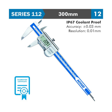 Accud Coolant Proof Digital Caliper With Calib - image 01