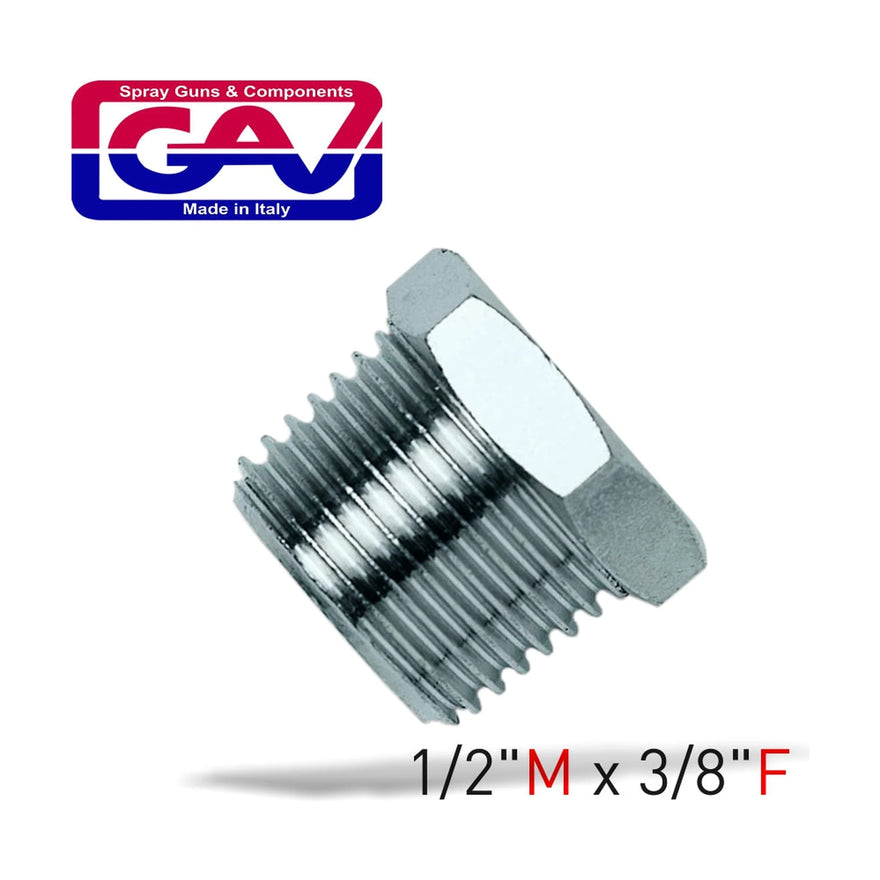 GAV Taper Reducer Bush 1/2' x 3/8' Male/Female - image 01