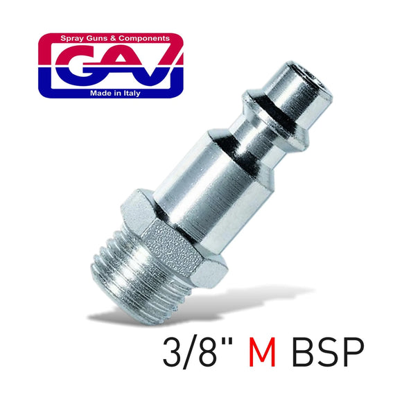 GAV Quick Coupler Inserts 3/8M Usa - image 01