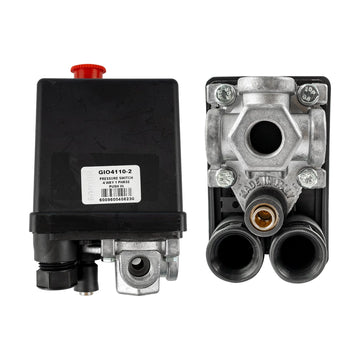 Bamax Pressure Switch 4-Way Single Phase Push-In - image 01
