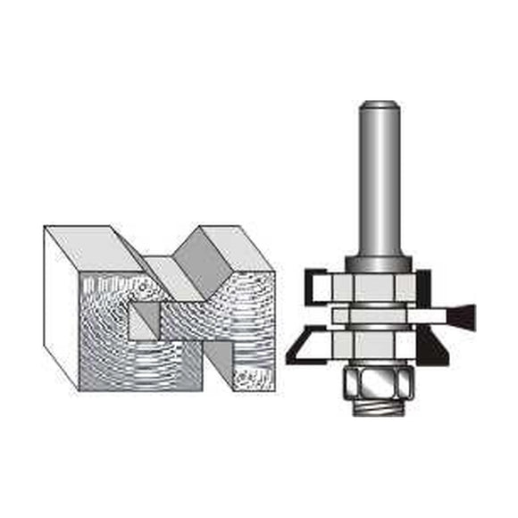 Pro-Tech Replacement 3.2mm Cutter For The V-Joint Tongue & Groove Asse – Router Bit - image 01