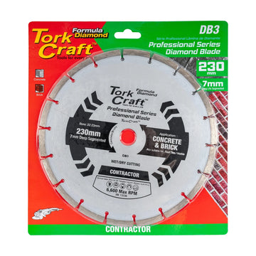 Tork Craft Diamond Blade Segmented 230mm - image 01