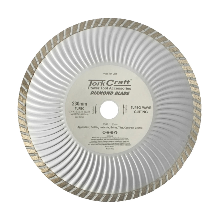 Tork Craft Diamond Blade Turbo 230mm - image 01
