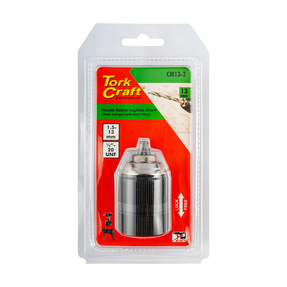 Tork Craft Chuck Keyless 13mm 1/2x20 - image 01