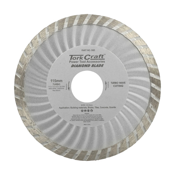 Tork Craft Diamond Blade Turbo 115mm - image 01