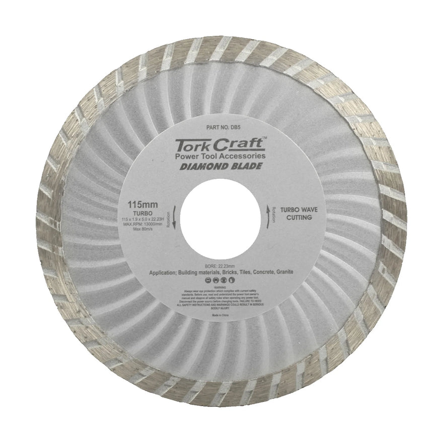 Tork Craft Diamond Blade Turbo 115mm - image 01