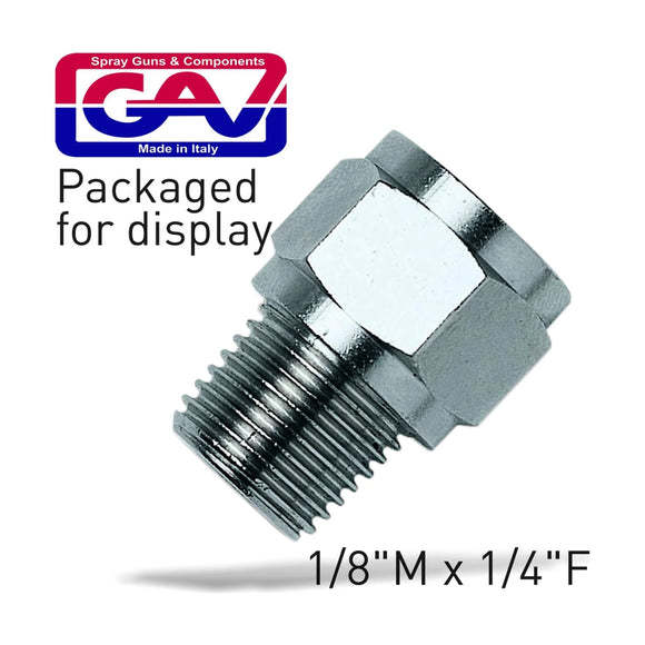 GAV Taper Reducer Bush 1/8 x 1/4 Male/Female - image 01