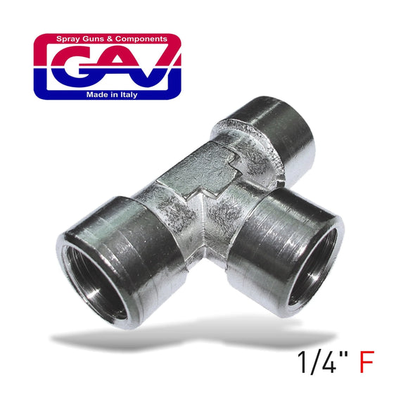 GAV T Connector 1/4' FFF - image 01