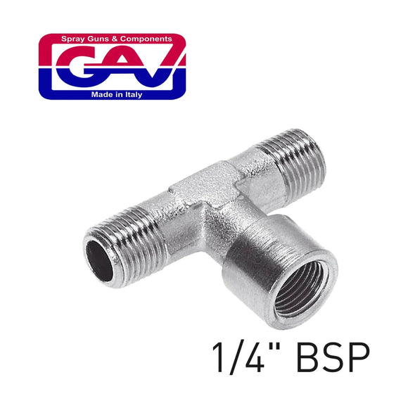 GAV T Connector 1/4' MFM - image 01