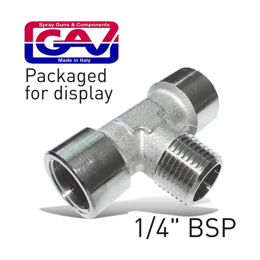 GAV T Connector 1/4'FMF - image 01