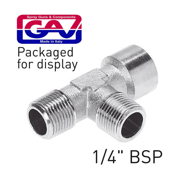 GAV T Connector 1/4'MMF - image 01