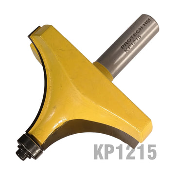 Pro-Tech Corner Rounding 3' x 1 1/2' (1 1/4' Radius) 1/2' Shank – Router Bit - image 01