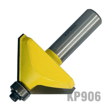 Pro-Tech Chamfer Router Bit TCT 45° 1 7/8' x 1' x 1/2' Shank - image 01