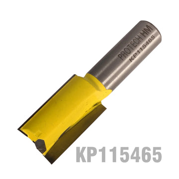 Pro-Tech Straight Router Bit 3/4'(19mm) x 1 1/4'(31.8mm) Cut 2 Flute W/Bottom Cut 1/2' - image 01