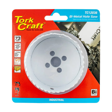 Tork Craft Hole Saw Bi-metal 73mm - image 01