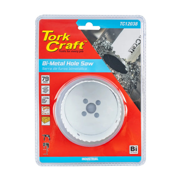 Tork Craft Hole Saw Bi-metal 79mm - image 01