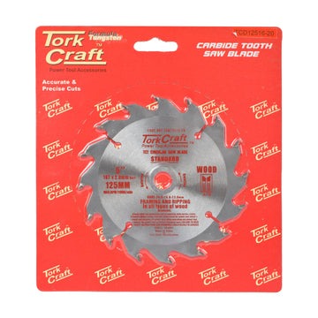 Tork Craft Blade TCT 125 X 16t 20/13 General Purpose Wood - image 01