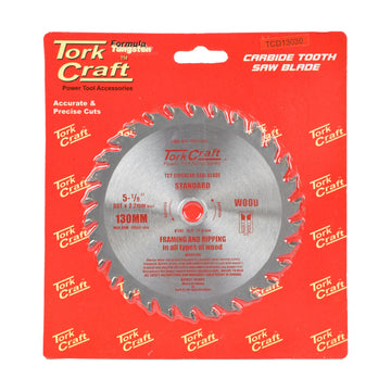 Tork Craft Blade TCT 130 X 30t 16/13 General Purpose Combination Wood - image 01