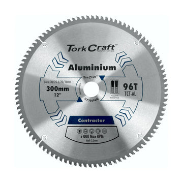 Tork Craft Blade Contractor Alum 300 X 96t 30/1/20/16 Circular Saw TCT - image 01