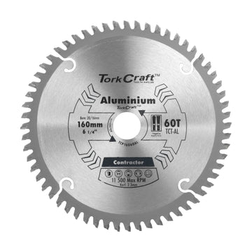 Tork Craft Blade Contractor Alum 160 X 60t 20/16 Circular Saw TCT - image 01