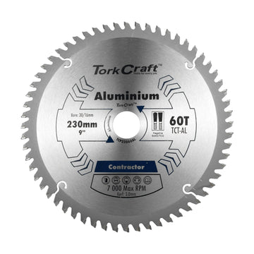 Tork Craft Blade Contractor Alum 230 X 60 30-16 Circular Saw TCT - image 01