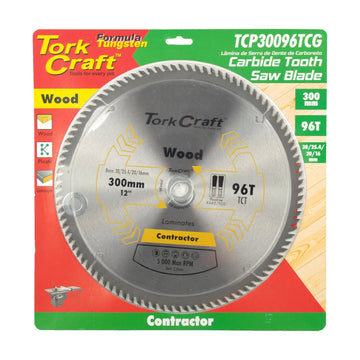 Tork Craft Blade Contractor 300 X 96t TCG Pos.30/1/16 Circular Saw TCT - image 01