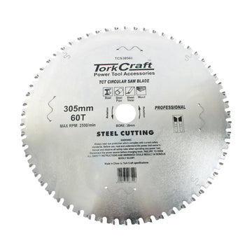 Tork Craft TCT Blade Steel Cutting 305x60t 30mm - image 01