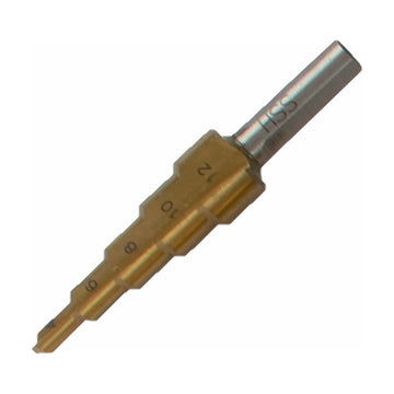 Tork Craft Step Drill Bit HSS 4-12mmx2mm - image 01
