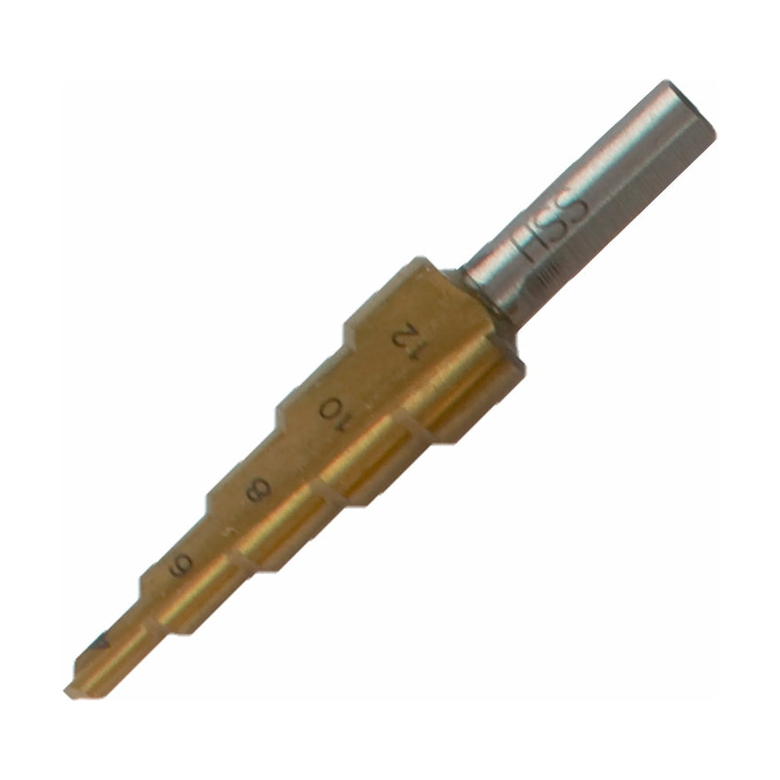 Tork Craft Step Drill Bit HSS 4-12mmx2mm - image 01
