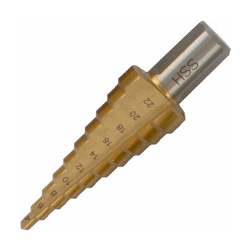 Tork Craft Step Drill Bit HSS 4-22mmx2mm - image 01