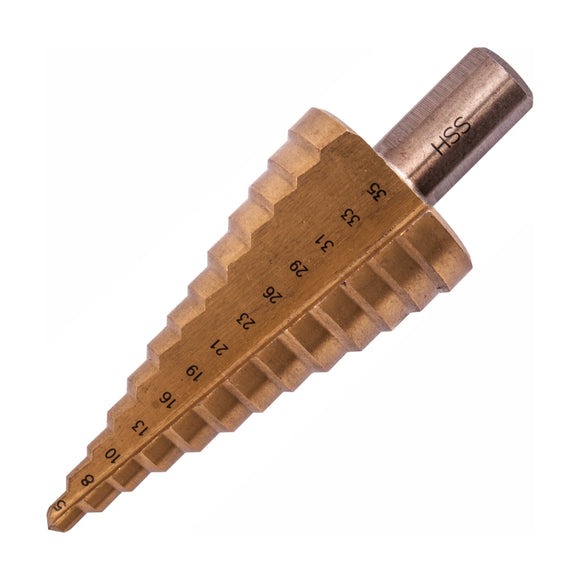Tork Craft Step Drill Bit HSS 5-35mmx2-3mm - image 01